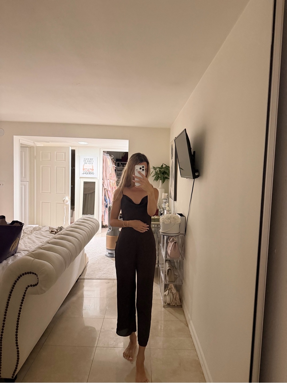 Brown Women's Jumpsuit Abercrombie and fitch